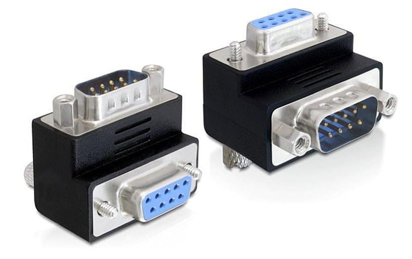 Delock Winkeladapter DB9 RS-232, 90°