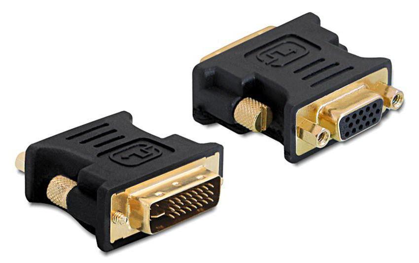 Delock Adapter DVI-I - VGA m-f