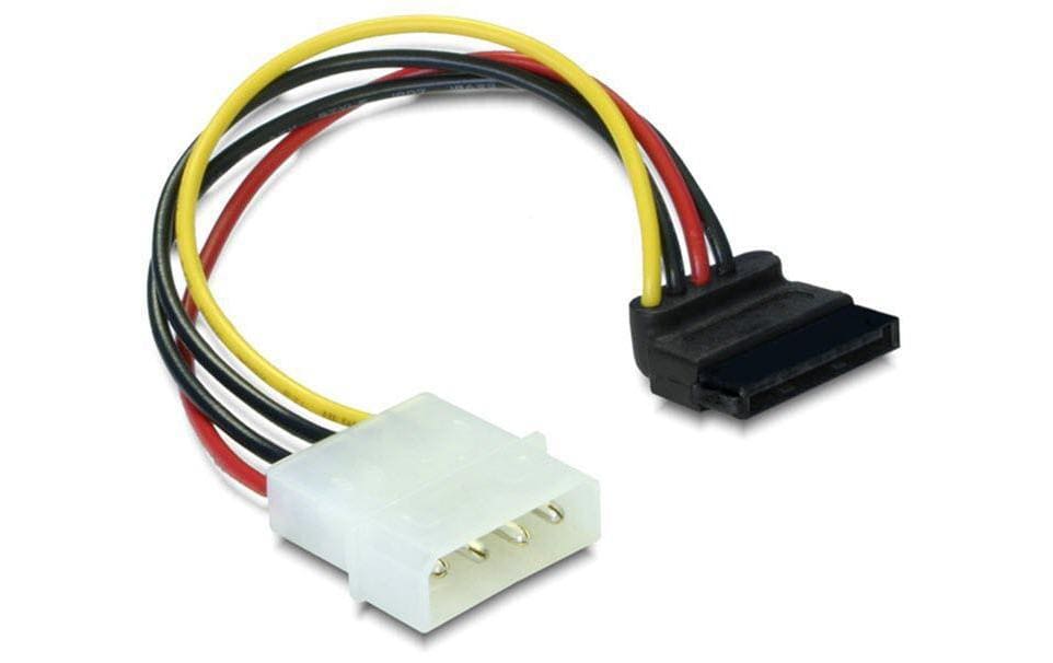 Delock Stromkabel Molex – SATA (f-m) 12 cm