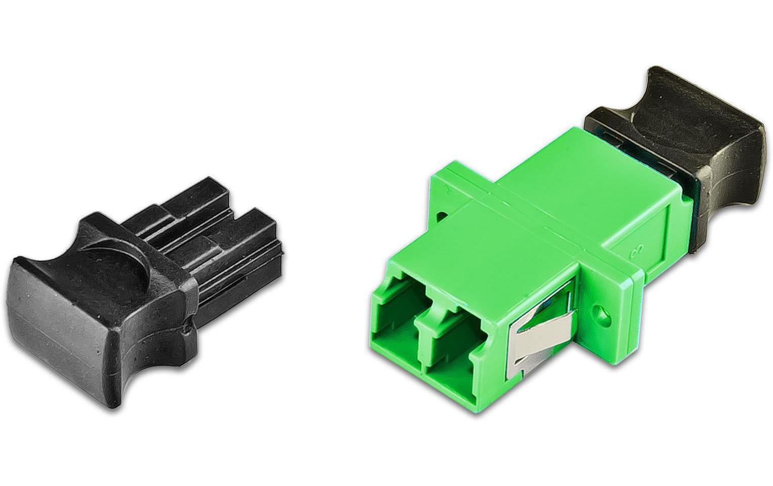 Lightwin LWL-Kupplung Singlemode LC/APC – LC/APC, OS2, Duplex