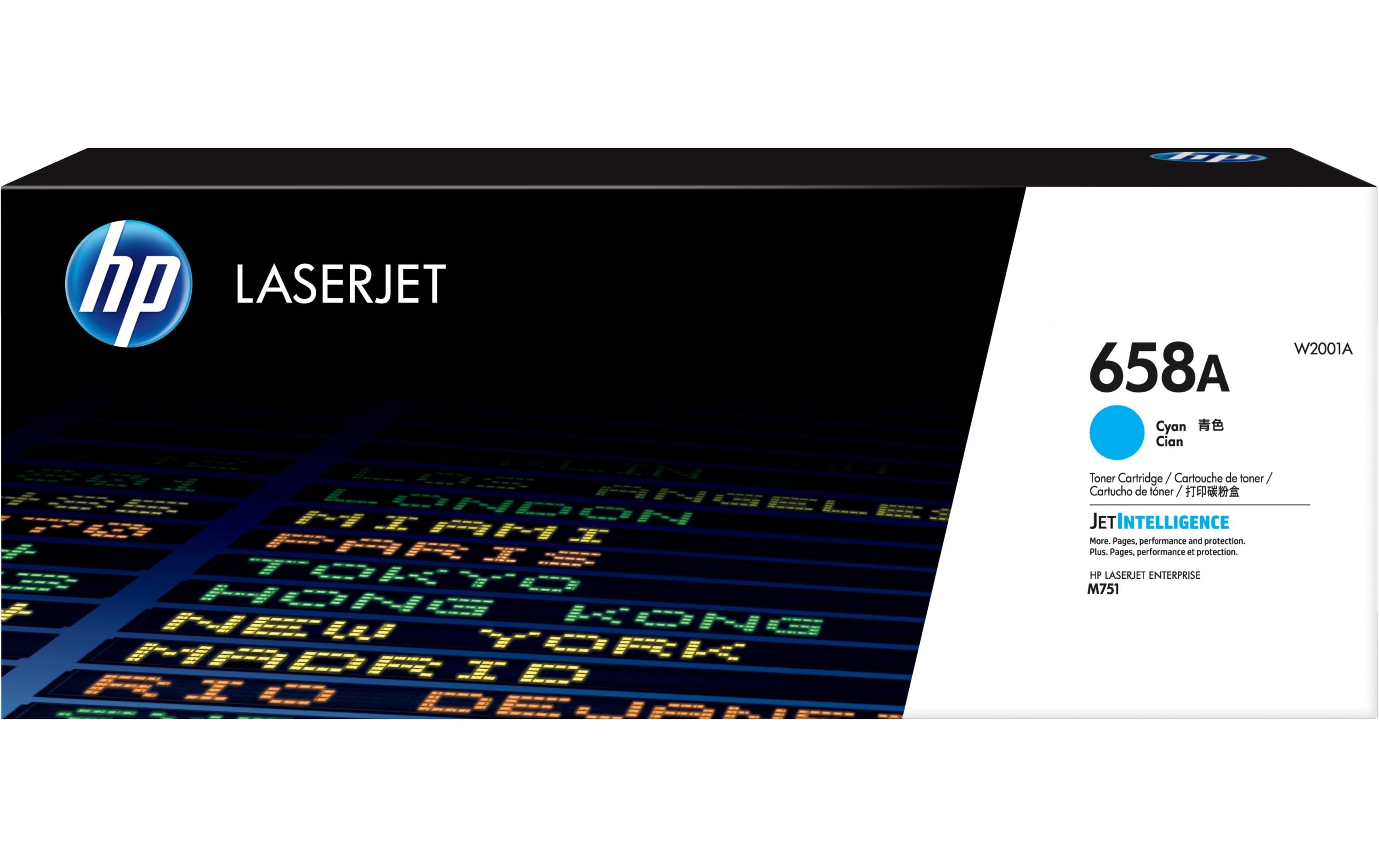 HP Toner Nr. 658A (W2001A) Cyan