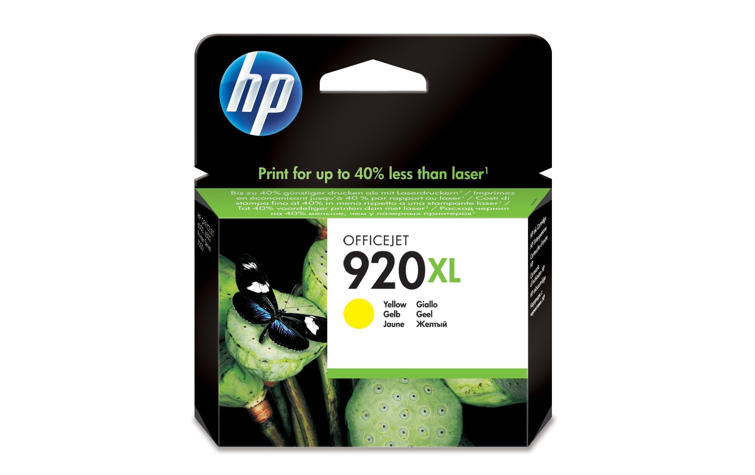 HP Tinte Nr. 920XL (CD974AE) Yellow