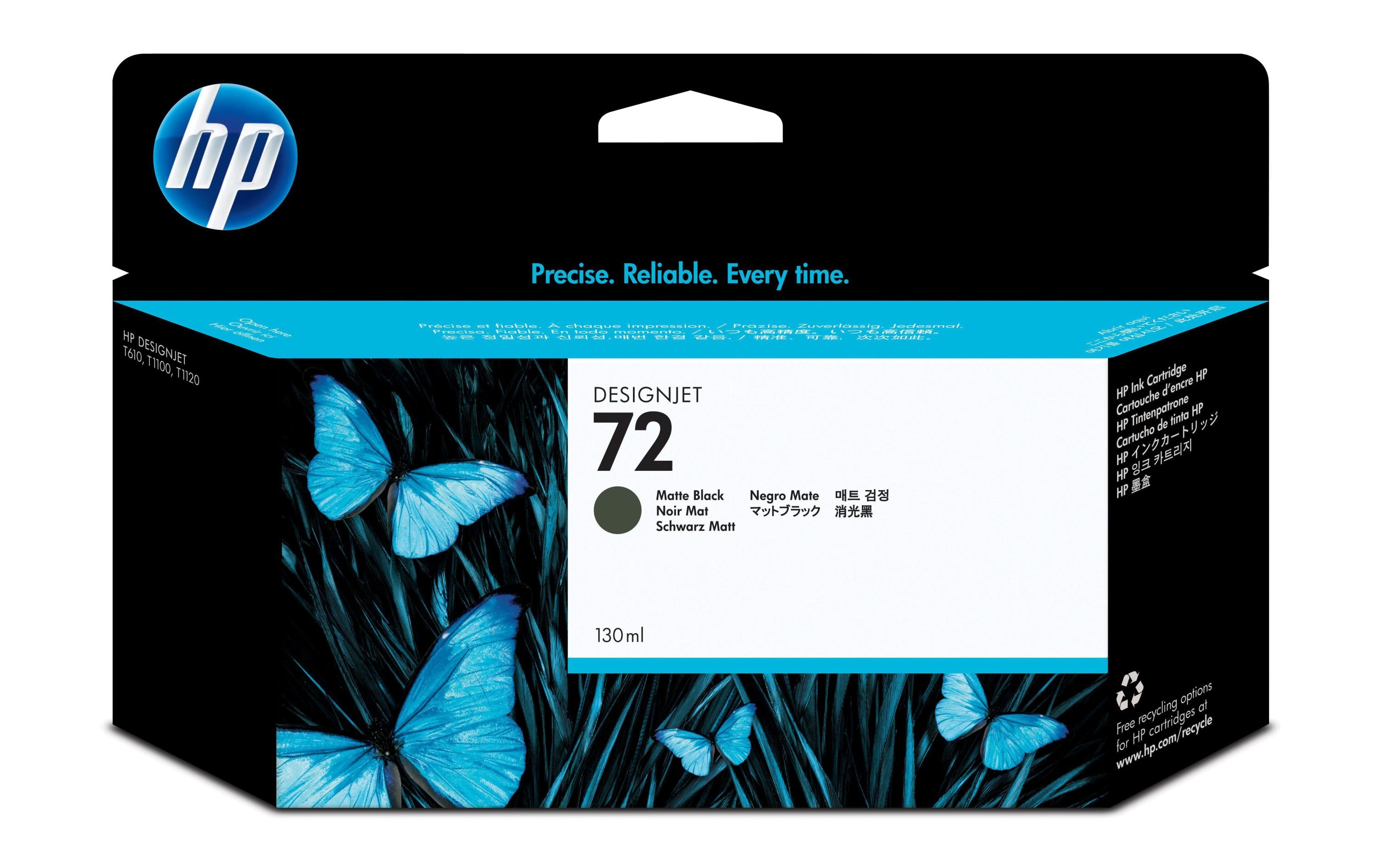 HP Tinte Nr. 72 (C9403A) Matte Black