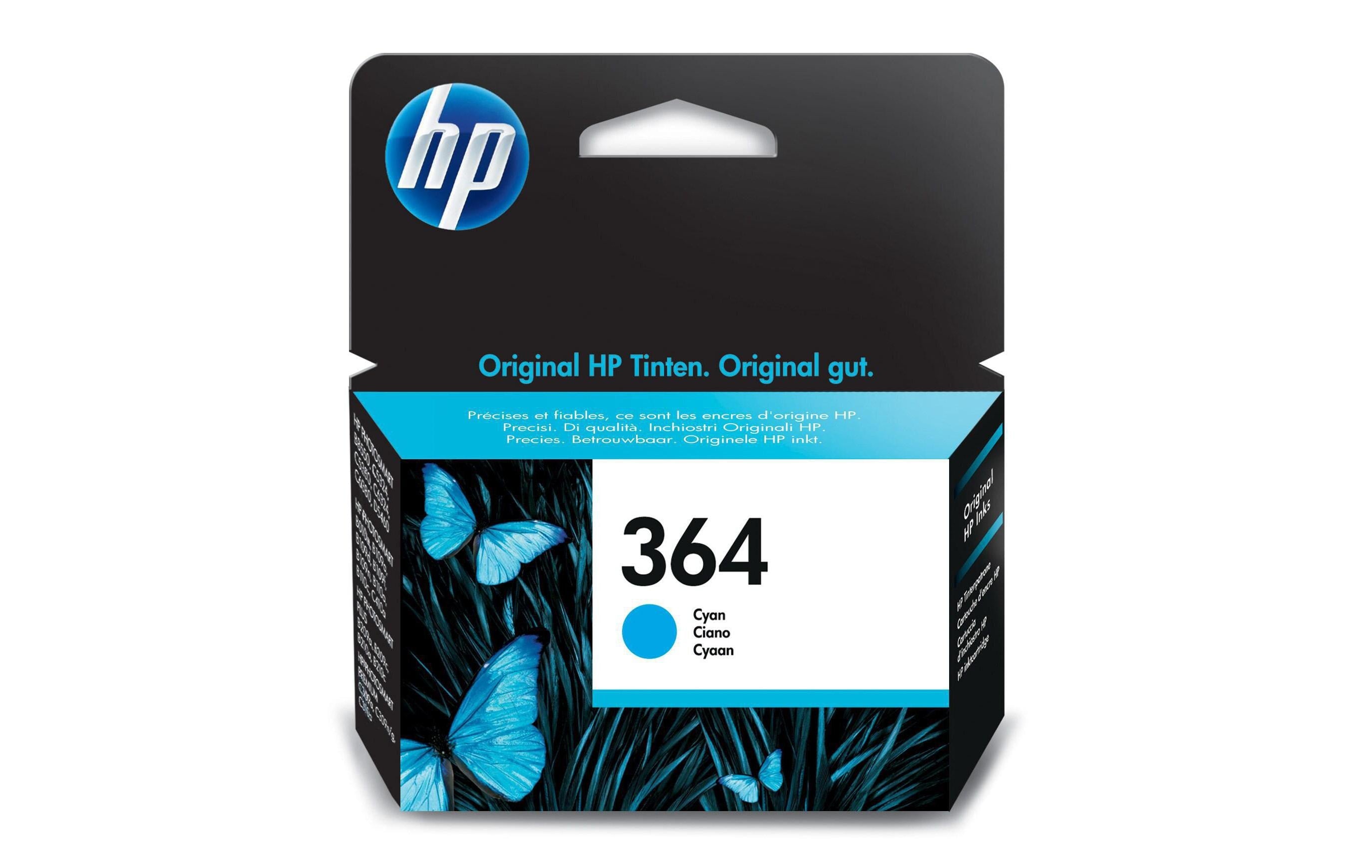 HP Tinte Nr. 364 (CB318EE) Cyan