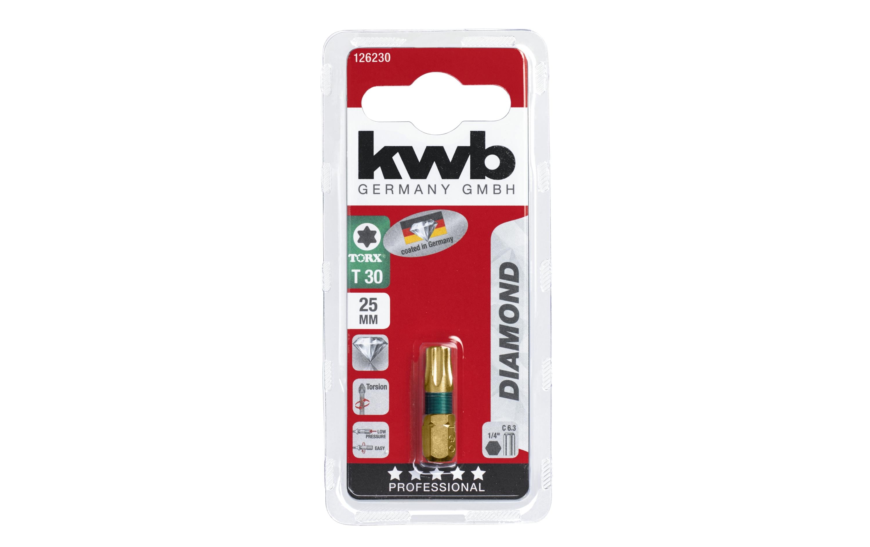 kwb Bit Diamond T30 1-teilig