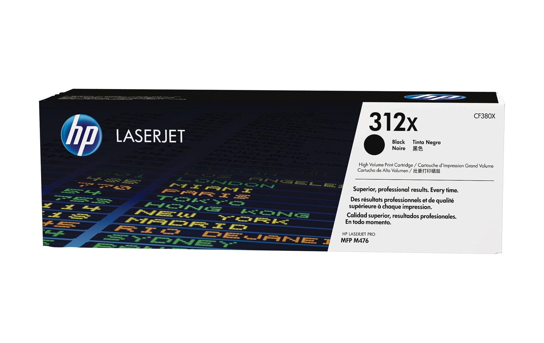 HP Toner Nr. 312X (CF380X) Black