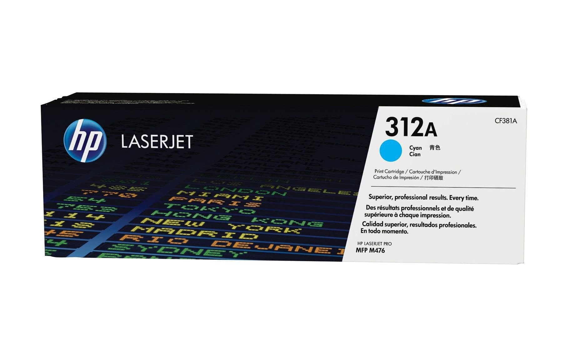 HP Toner Nr. 312A (CF381A) Cyan