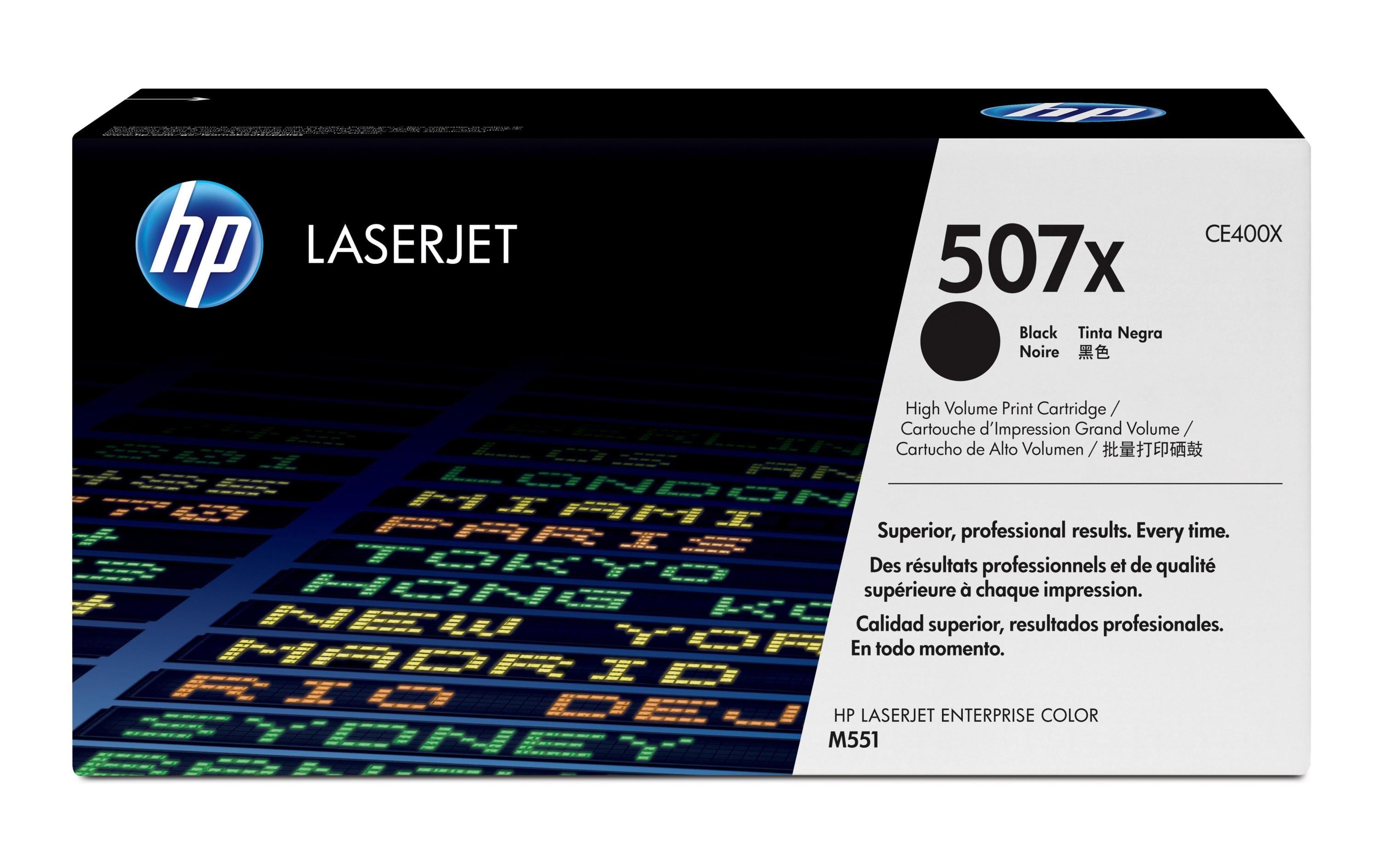 HP Toner Nr. 507X (CE400X) Black