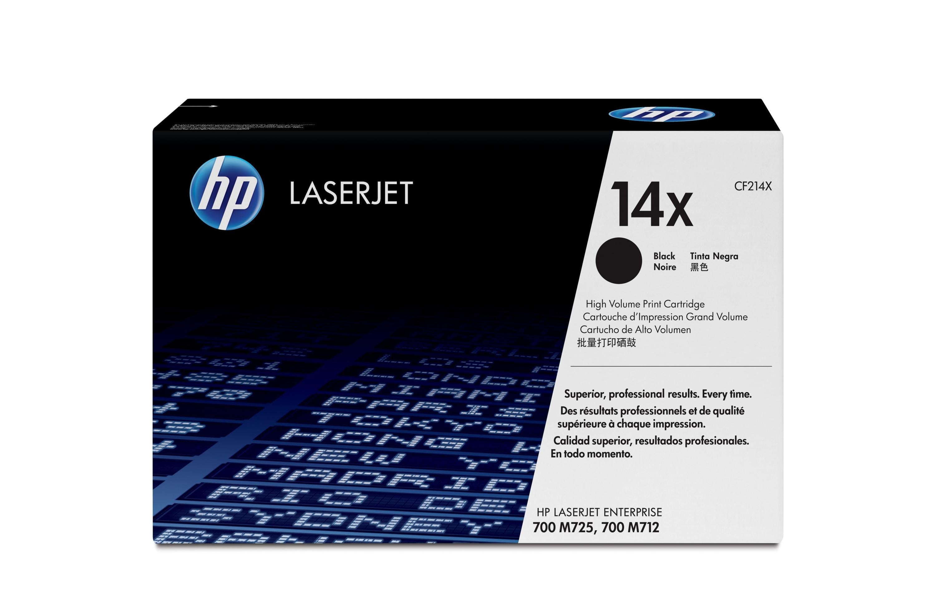 HP Toner Nr. 14X (CF214X) Black