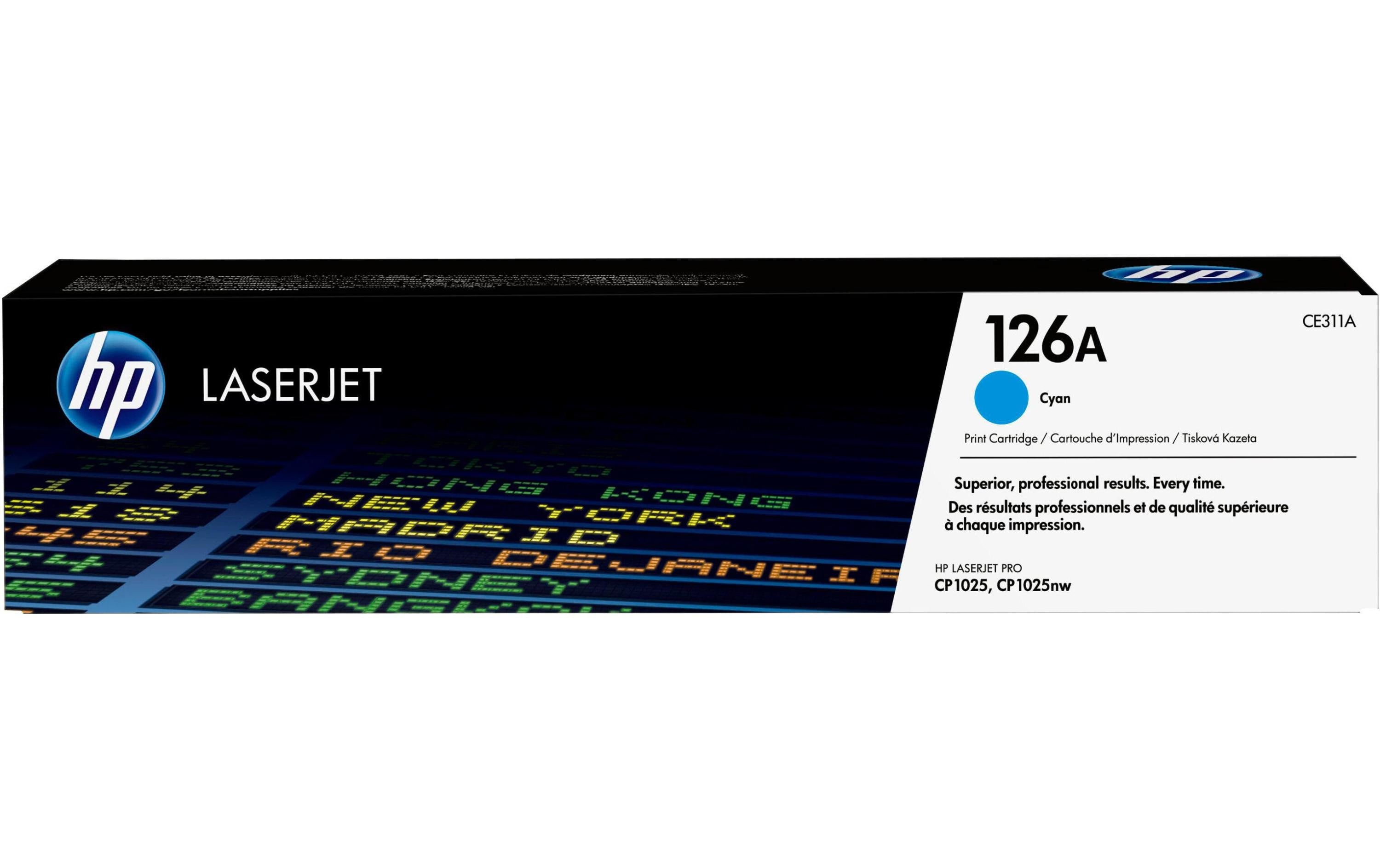HP Toner Nr. 126A (CE311A) Cyan