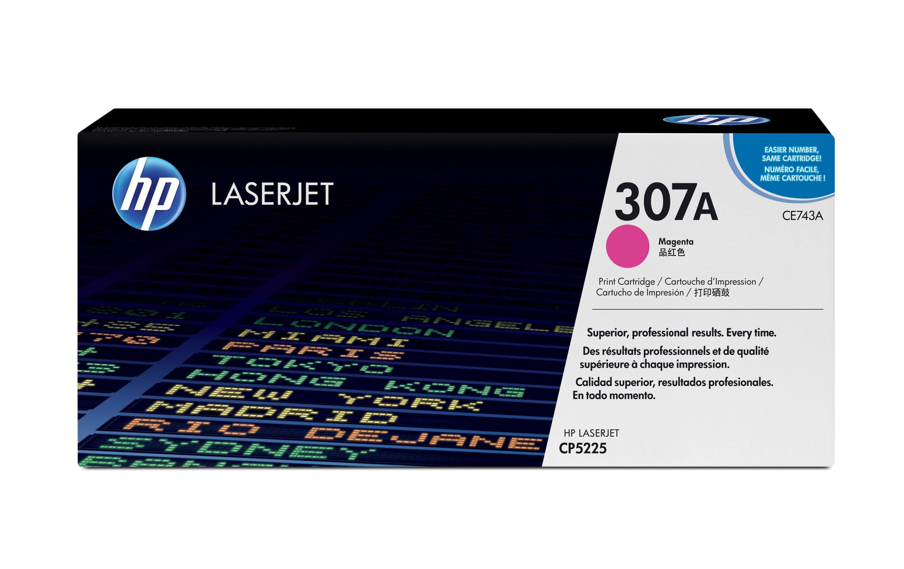 HP Toner Nr. 307A (CE743A) Magenta