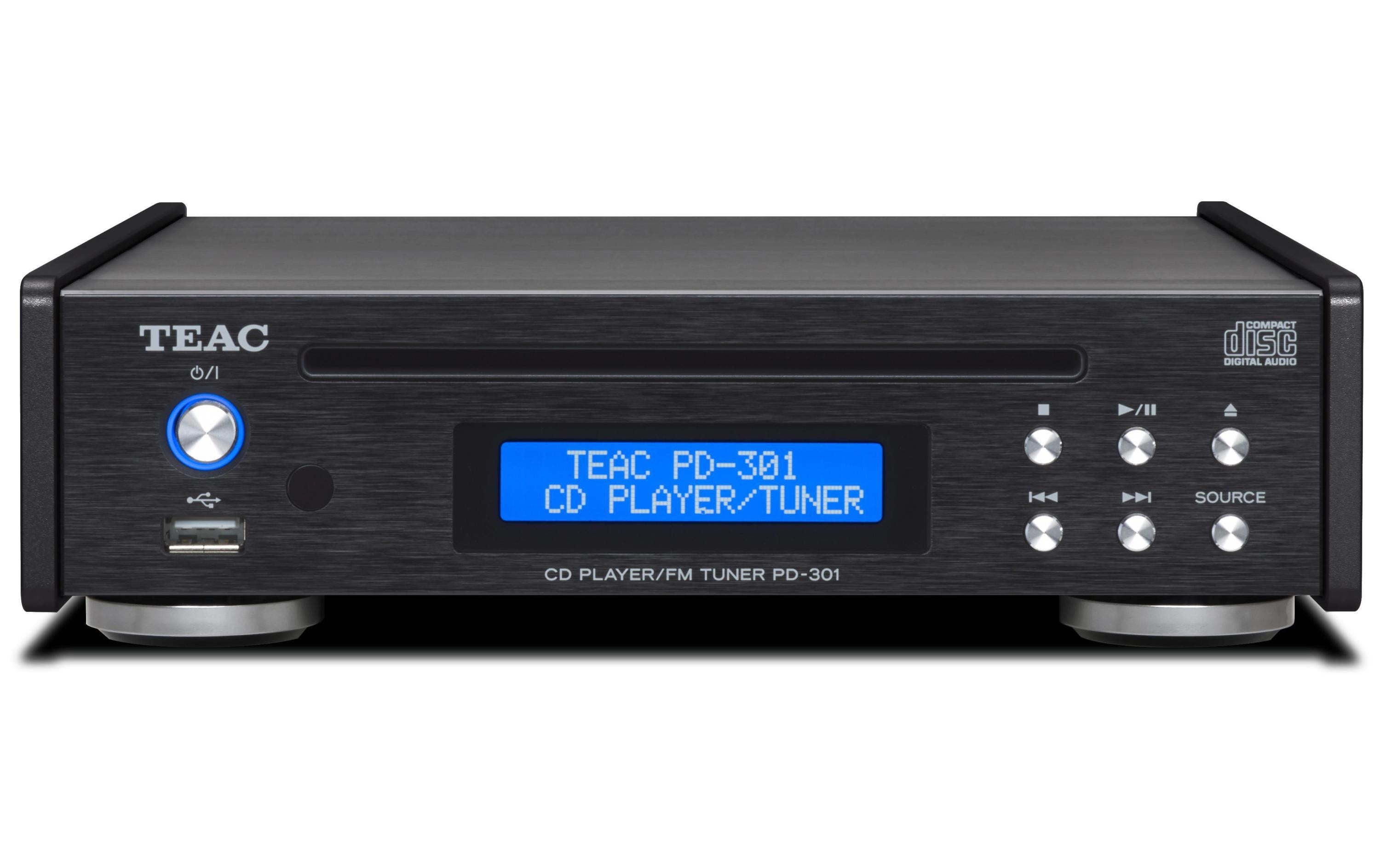 TEAC CD-Player/DAB+-Tuner PD-301DAB-X-S Schwarz