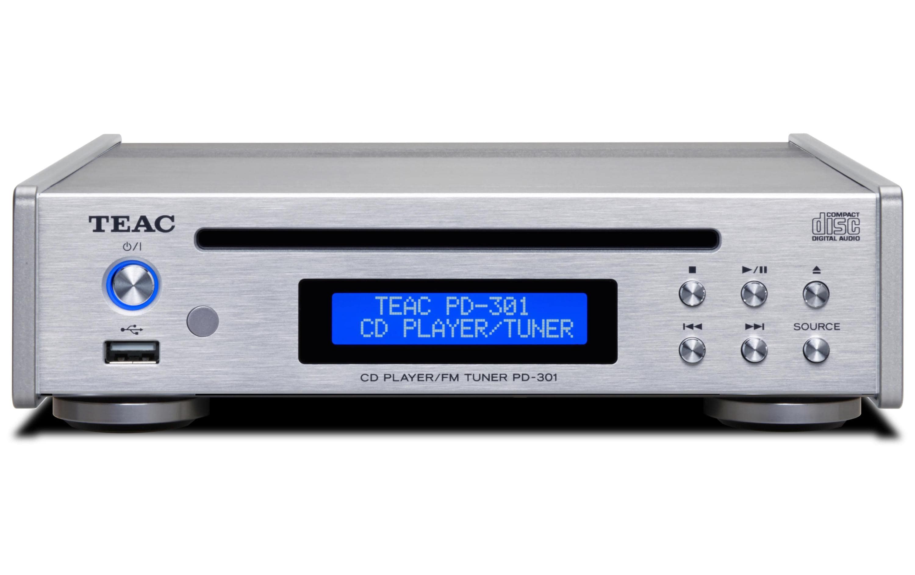 TEAC CD-Player/DAB+-Tuner PD-301DAB-X-S Silber