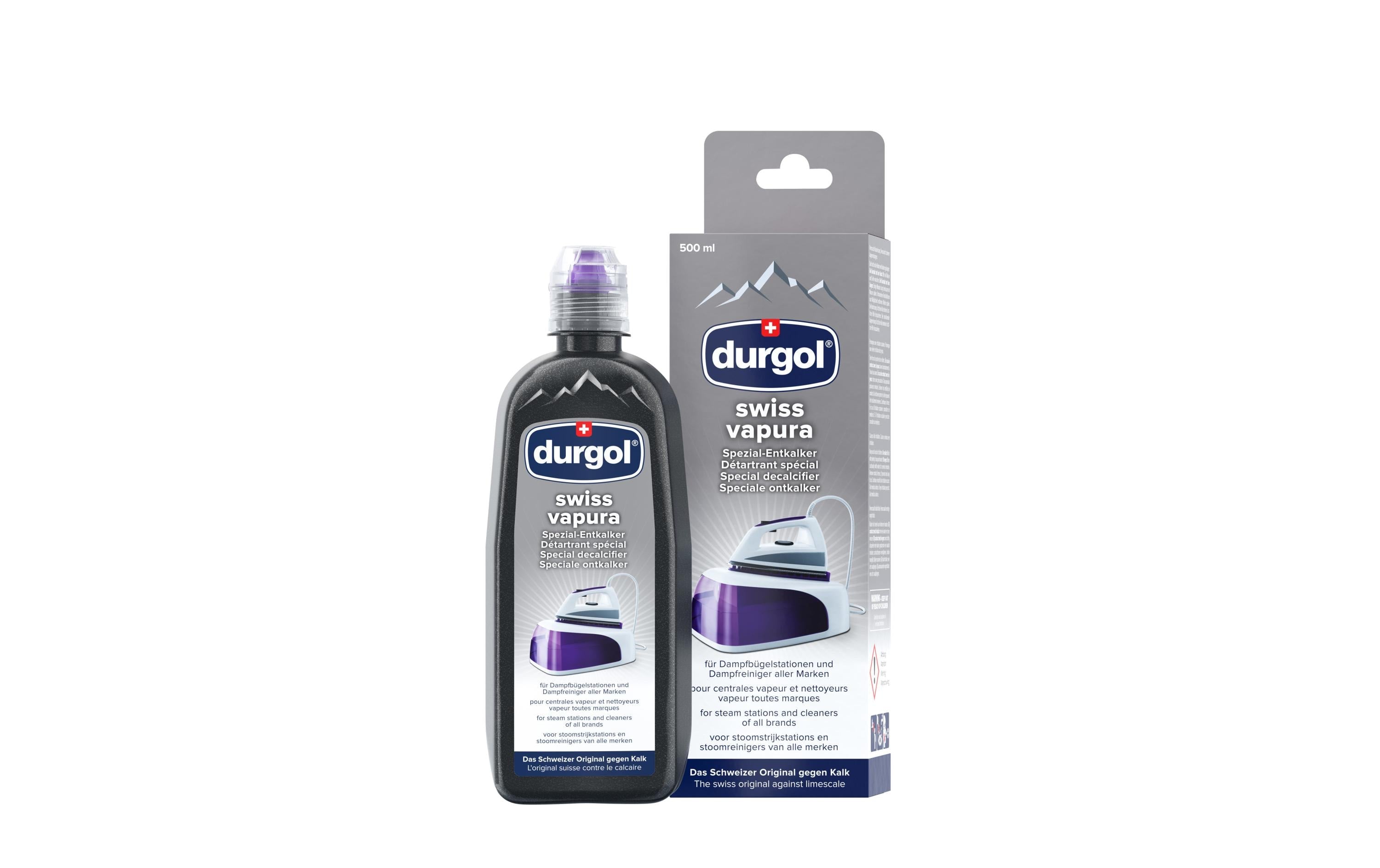 Durgol Entkalkungsmittel Swiss Vapura Dampfbügelstation 500 ml