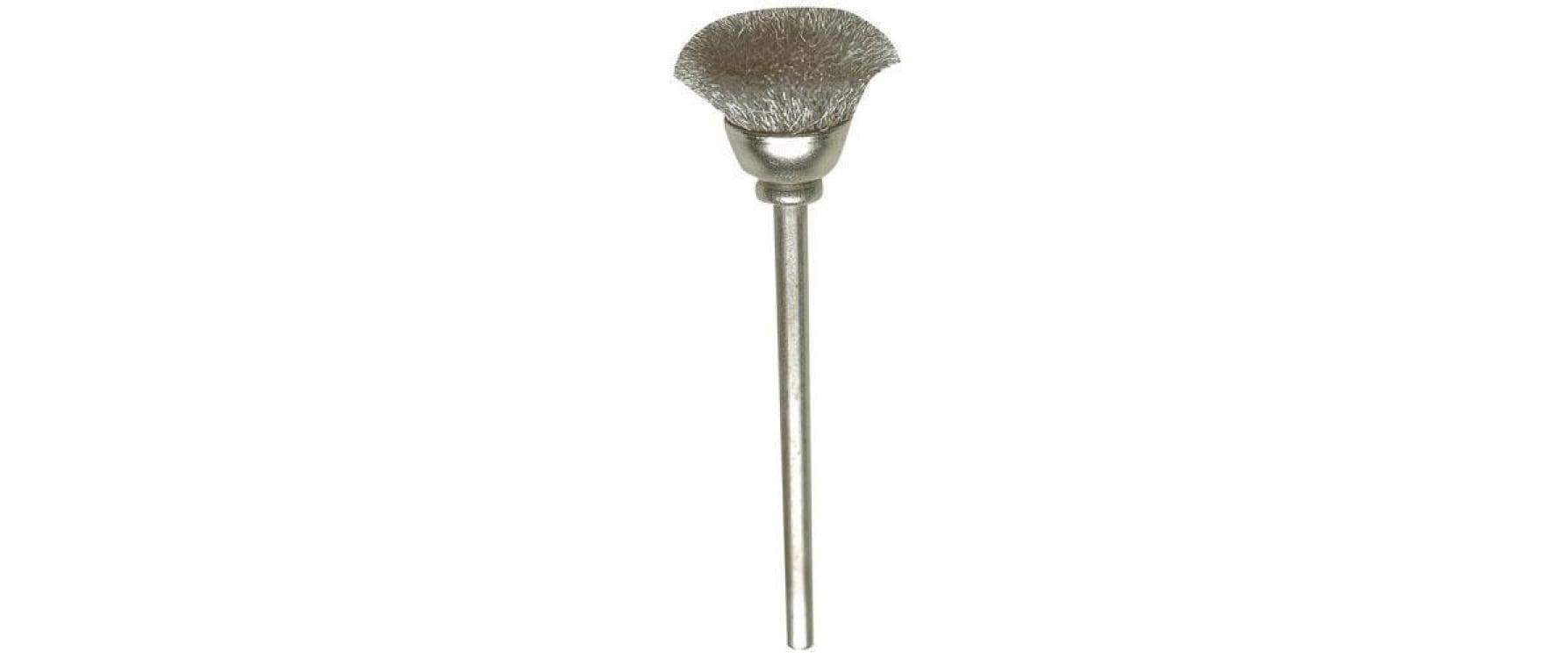 Proxxon Polierbürste 13 mm Stahl, Topf, 2 Teile