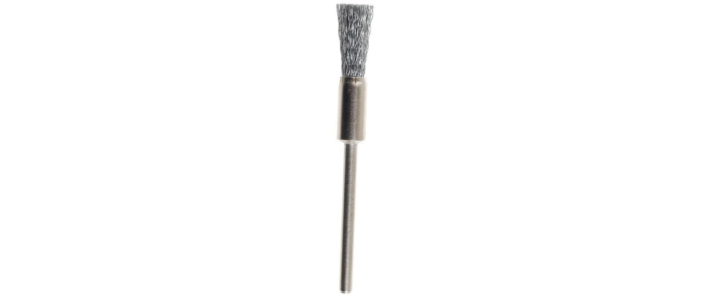 Proxxon Polierbürste 8 mm Edelstahl, Pinsel, 2 Teile