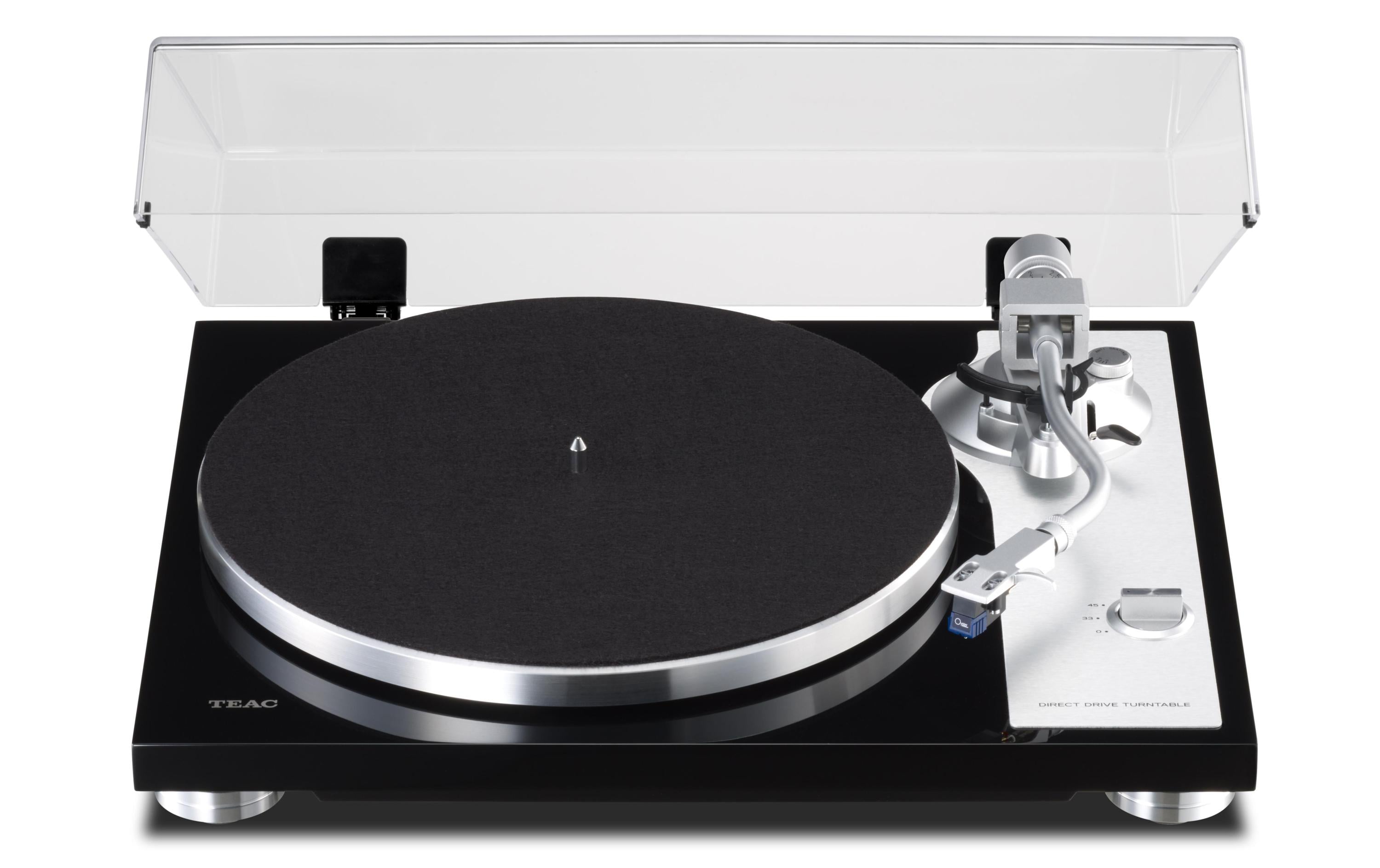 TEAC Plattenspieler TN-4D Schwarz
