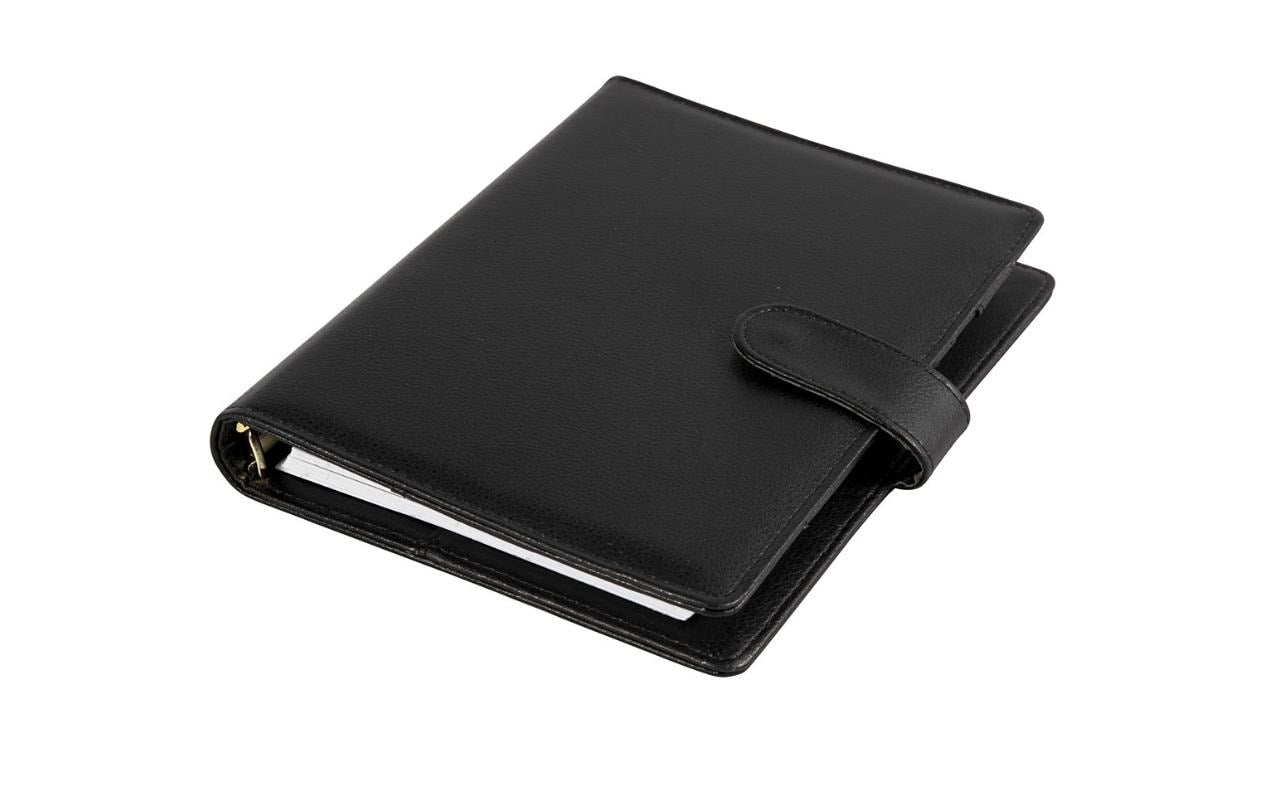 Creativ Company Notizbuch Wochenplaner 19 x 23.5 x 4 cm, Schwarz