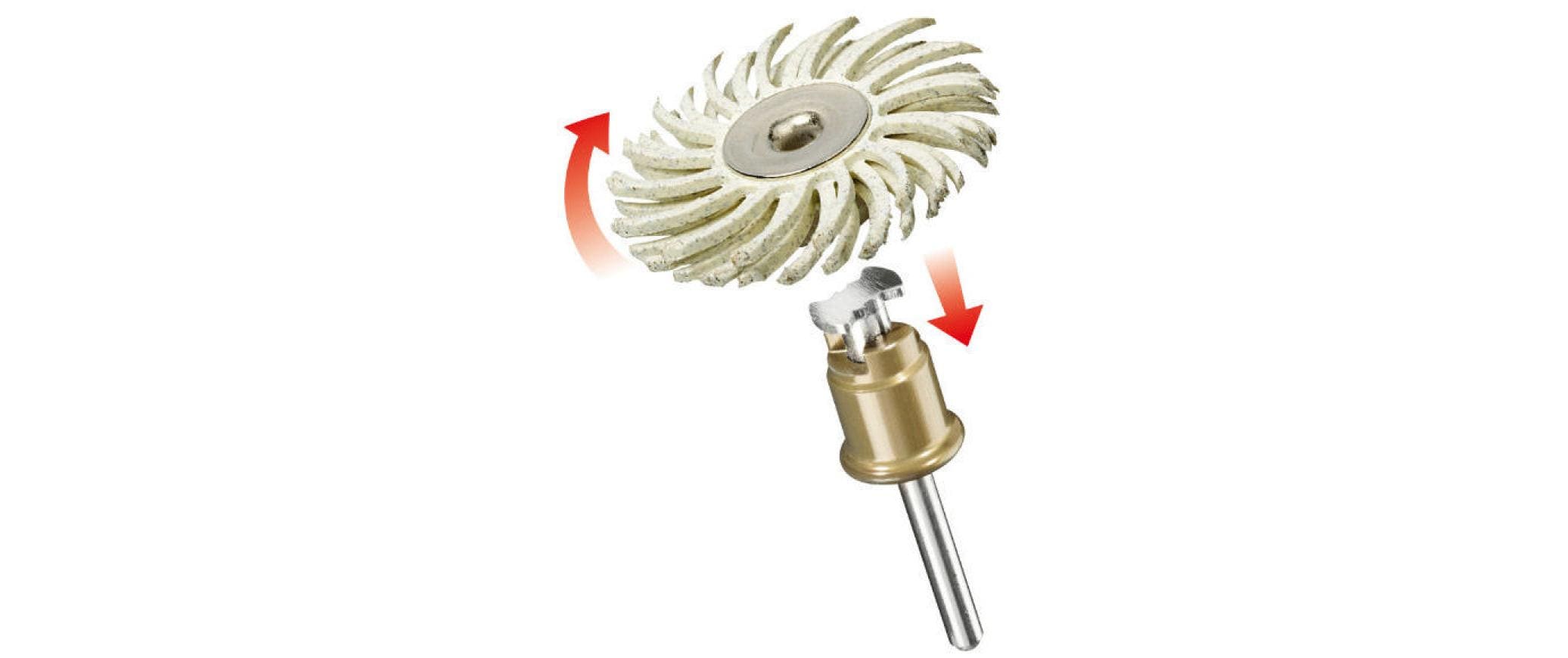 Dremel Feinschleifbürste 472S K120 1 Stück