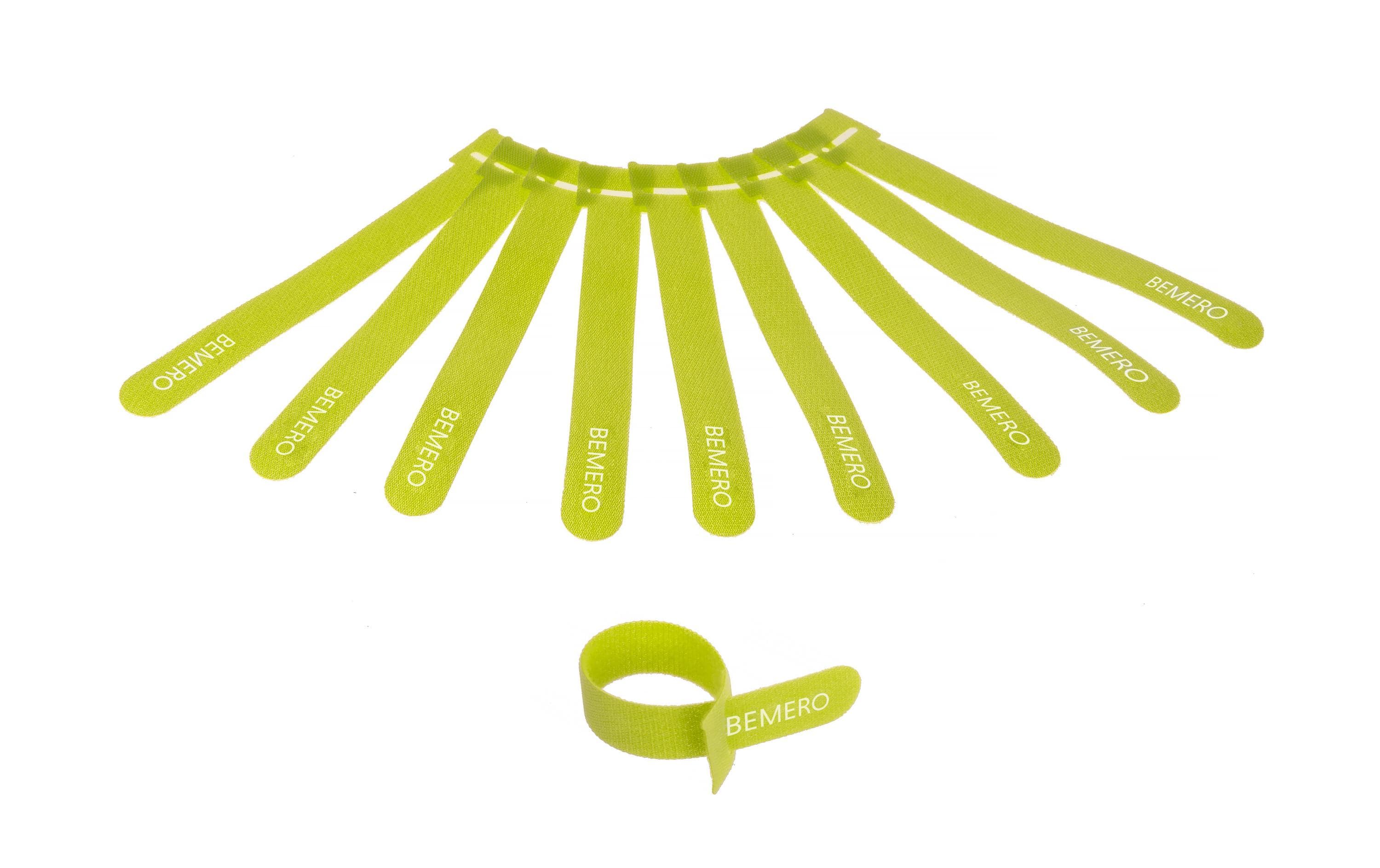 Bemero Kabelklett 16015GN-MP 10 Stück