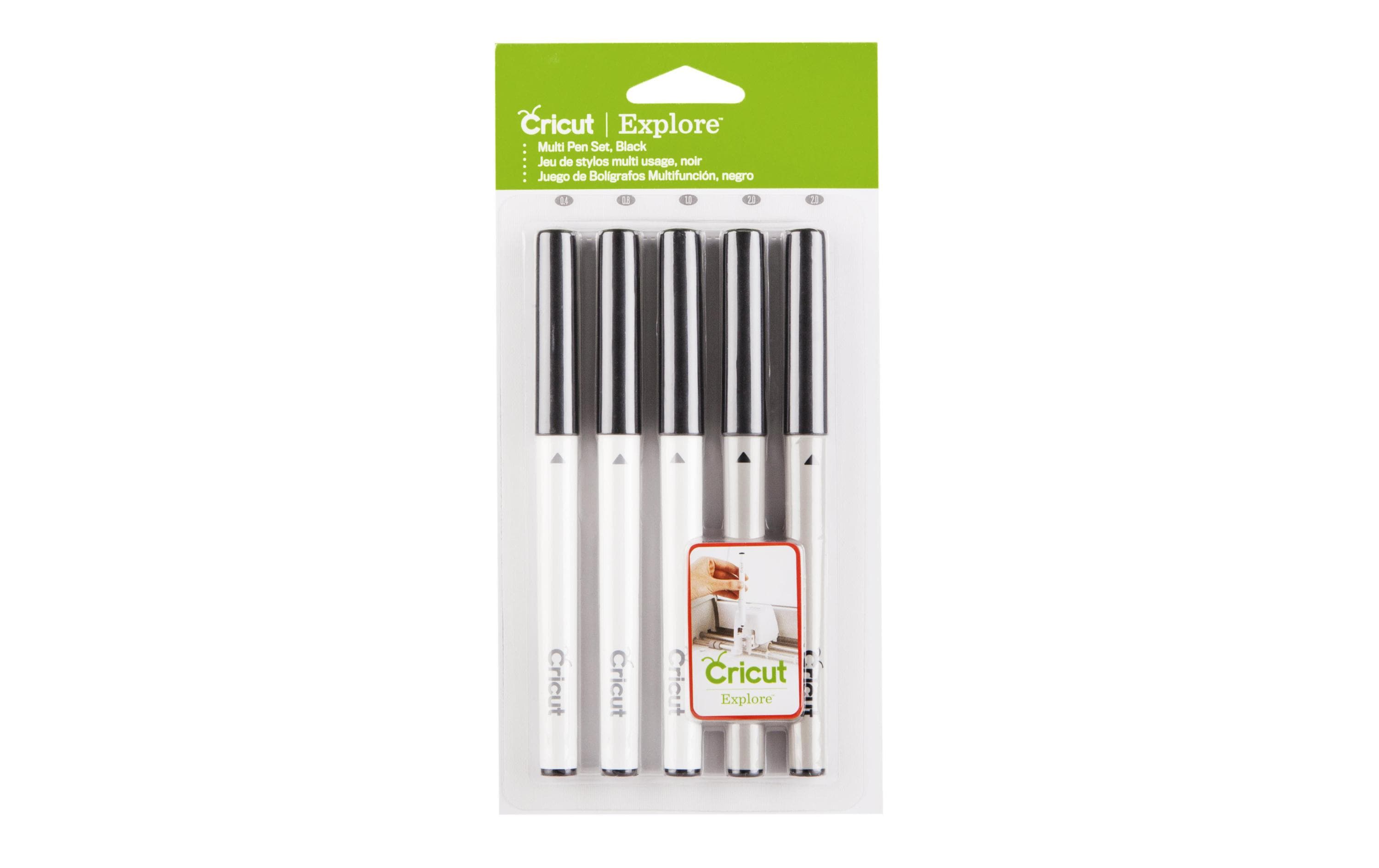 Cricut Stifteset Schwarz