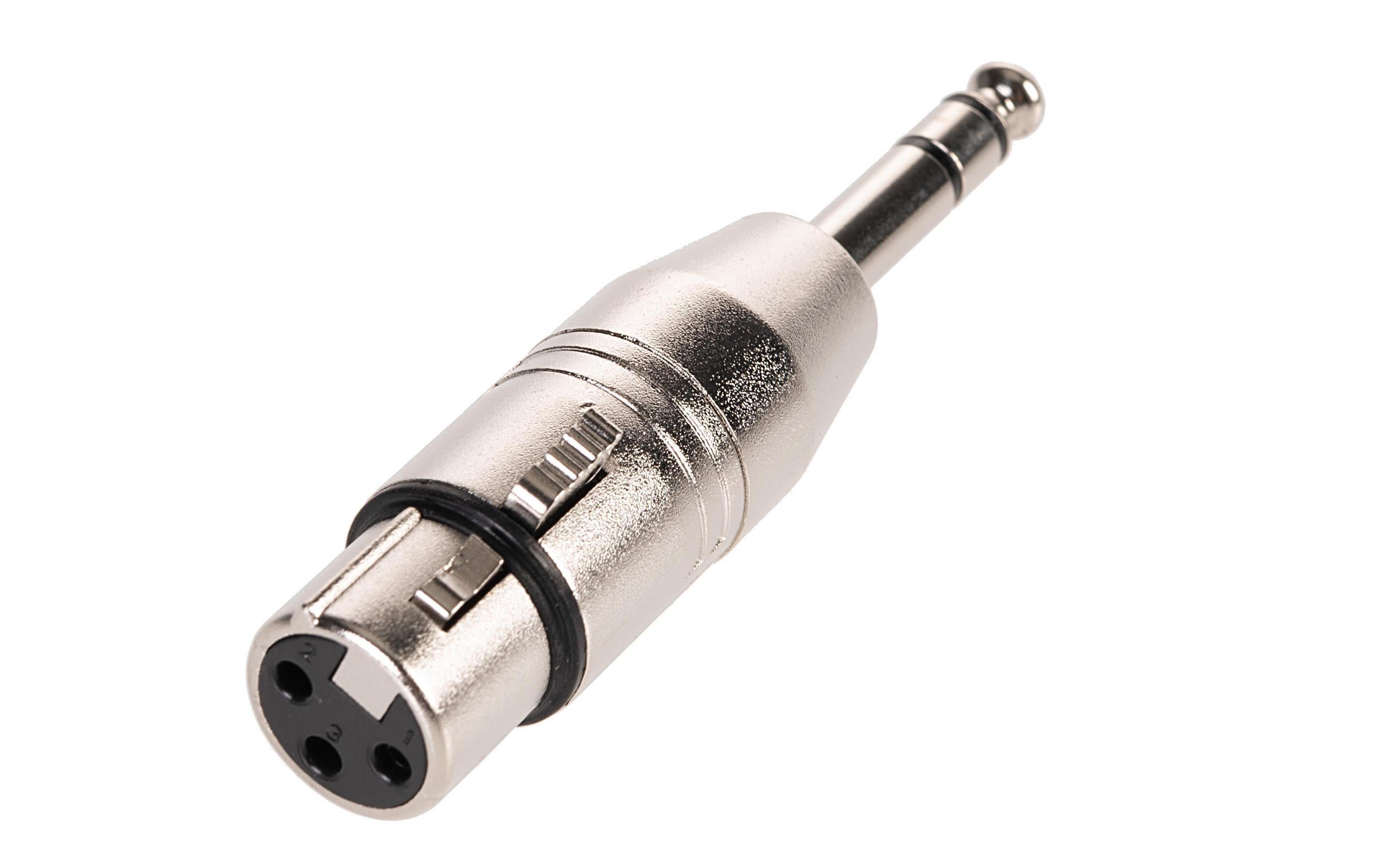 Bemero Audio-Adapter BA1101 XLR 3 Pole female - Klinke 6,3 mm male