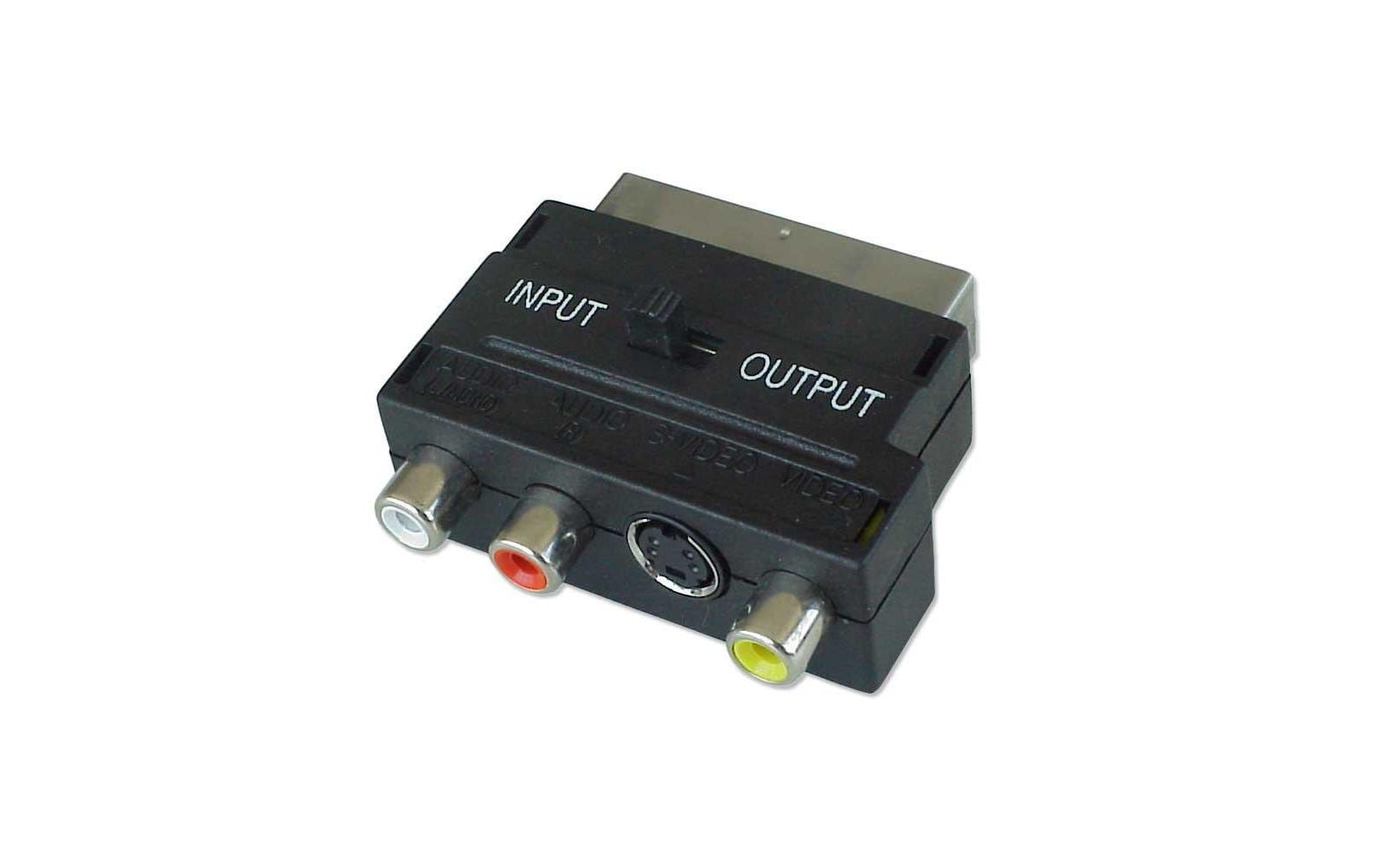 CE Adapter SCART - Composite/S-Video