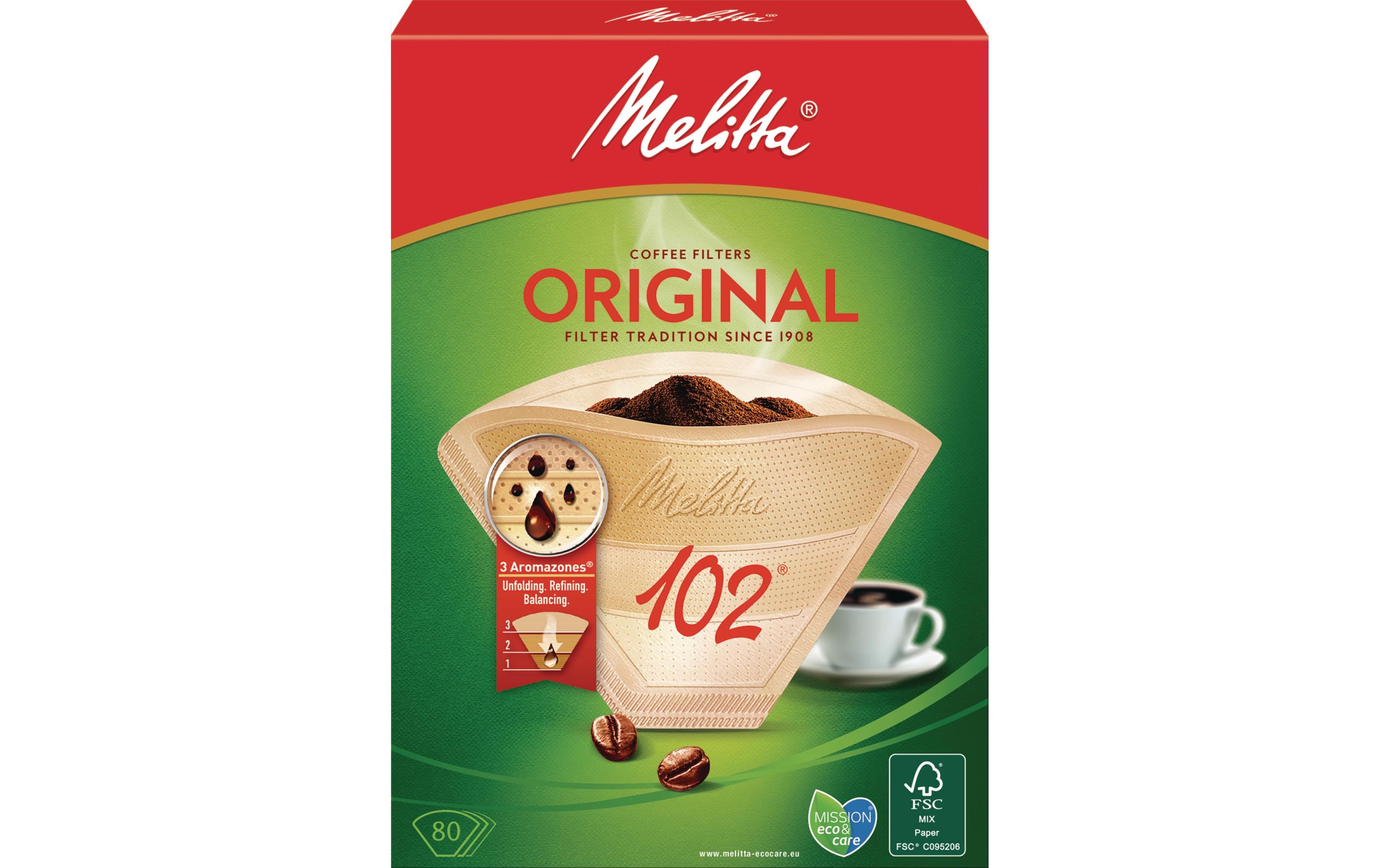 Melitta Filtertüte Original 102 / 80 Stück 102 80 Stück