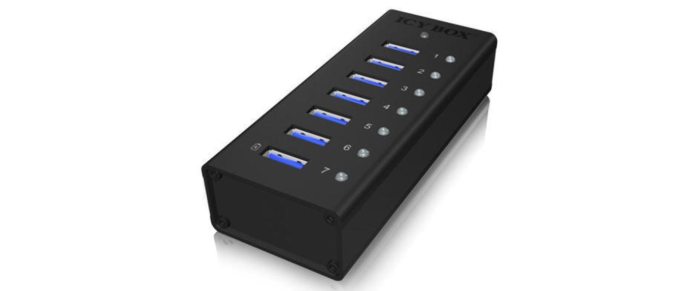 ICY BOX USB-Hub IB-AC618