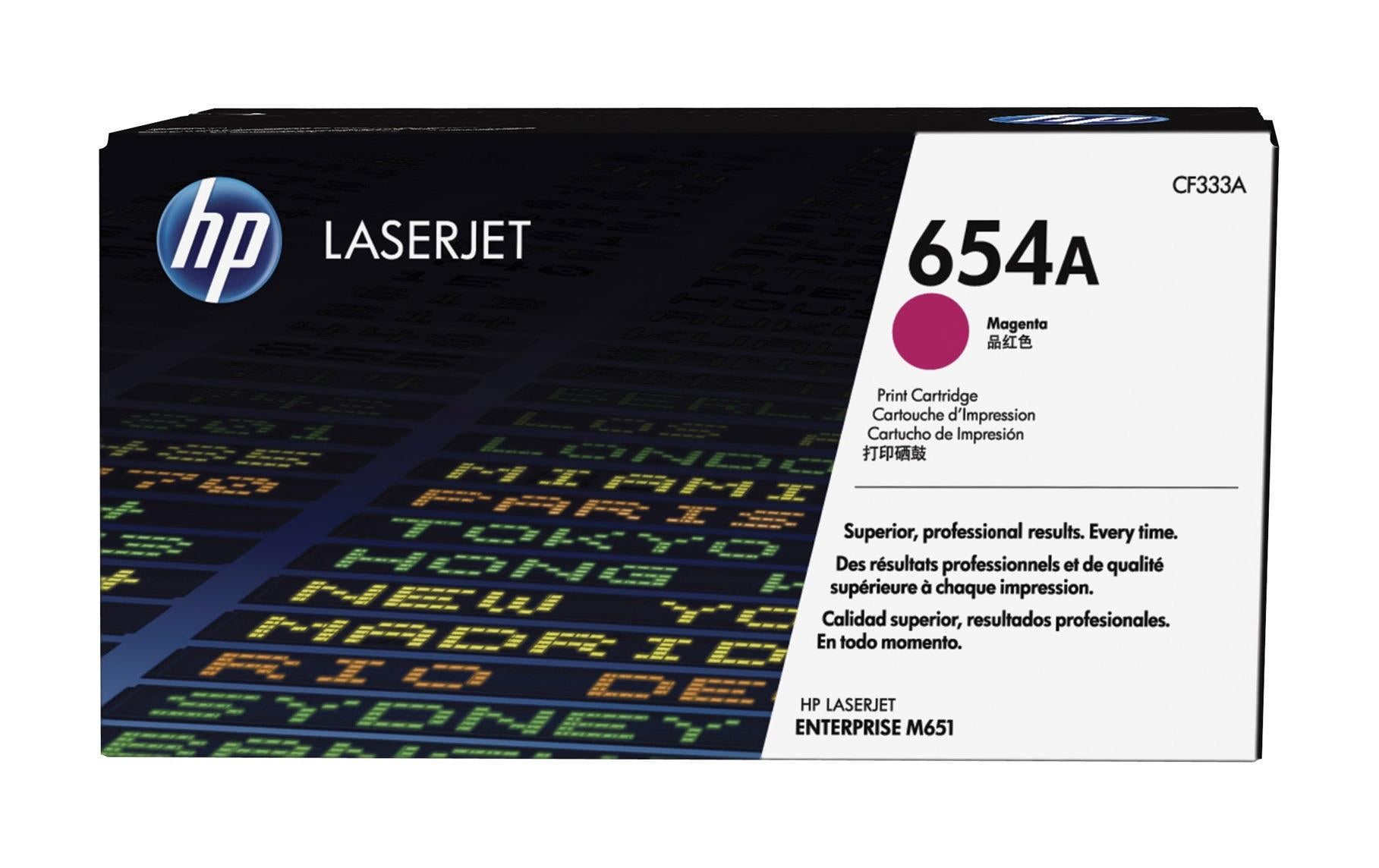 HP Toner Nr. 654A (CF333A) Magenta
