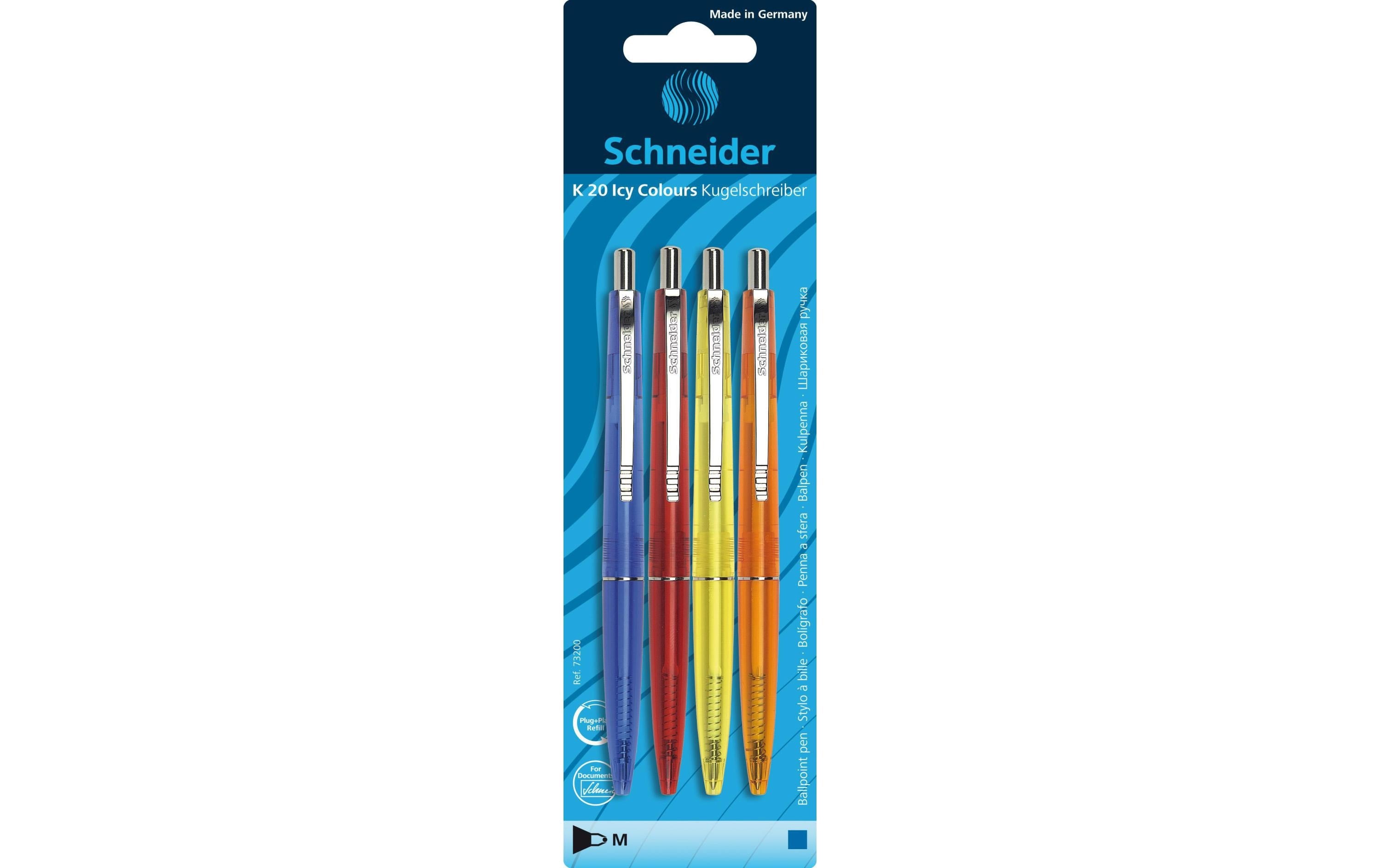 Schneider Kugelschreiber K20 ICY 0.5 mm, Mehrfarbig