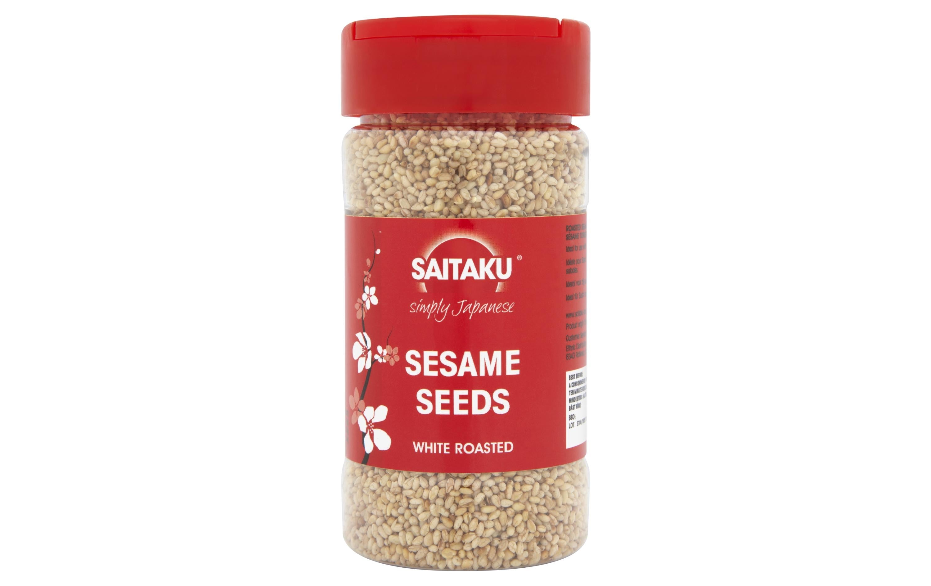 Saitaku Sesame Seeds White Roasted 95 g