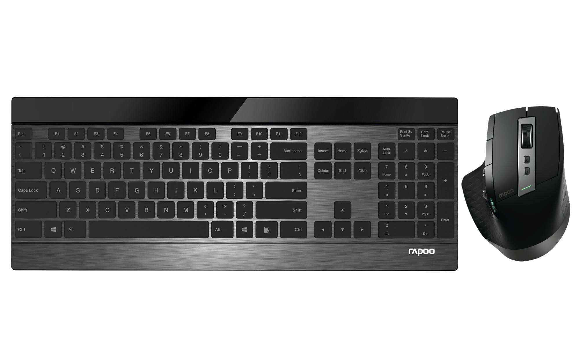 Rapoo Tastatur-Maus-Set 9900M Multi-Mode