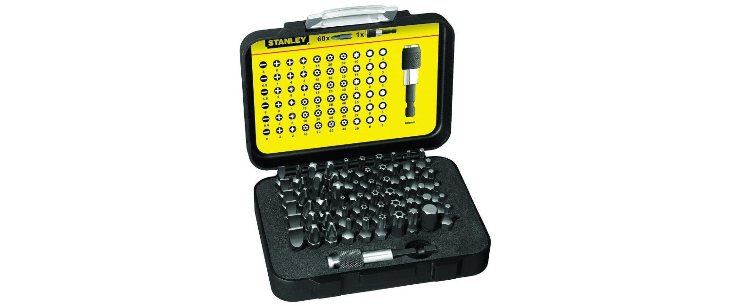 Stanley Bit-Set 1/4 61-teilig