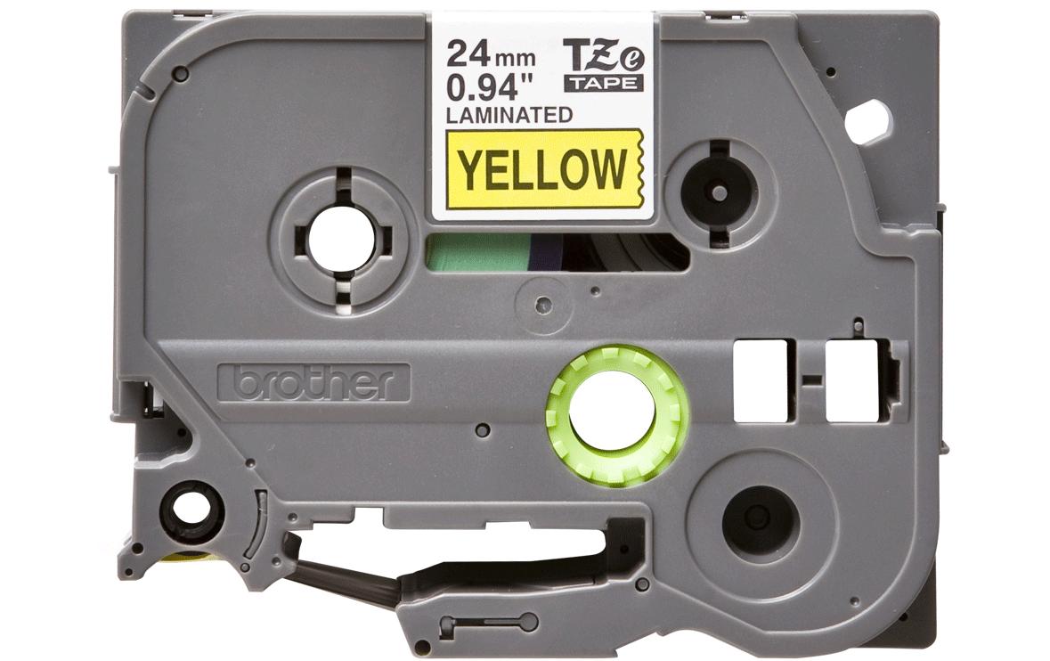 Brother Beschriftungsband TZe-651 Schwarz auf Gelb