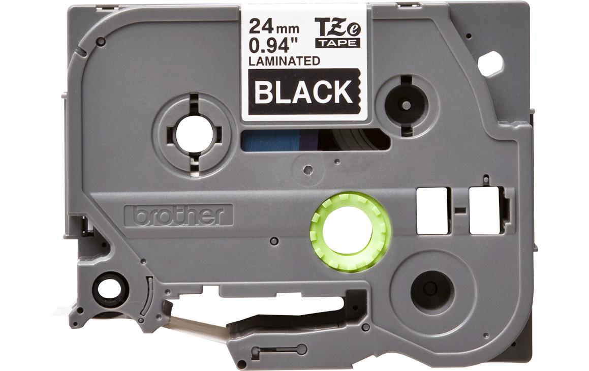 Brother Beschriftungsband TZe-355 Weiss auf Schwarz