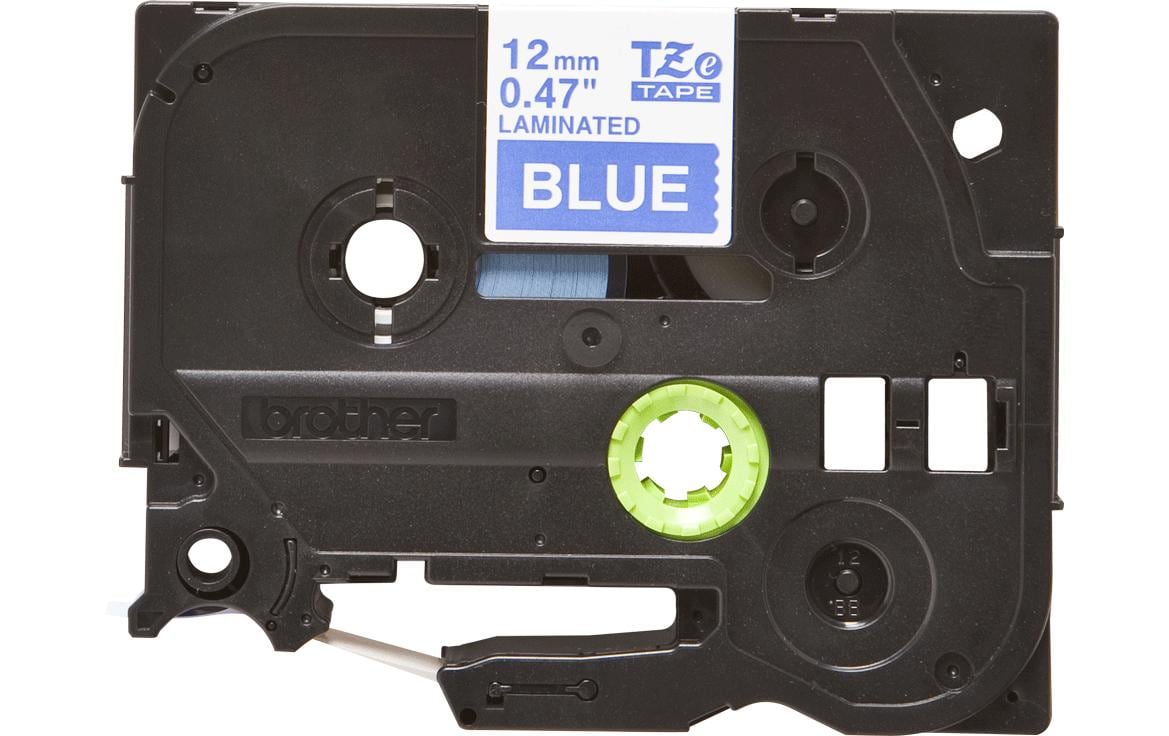 Brother Beschriftungsband TZe-535 Weiss auf Blau