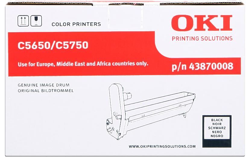 OKI Trommel 43870008 Black