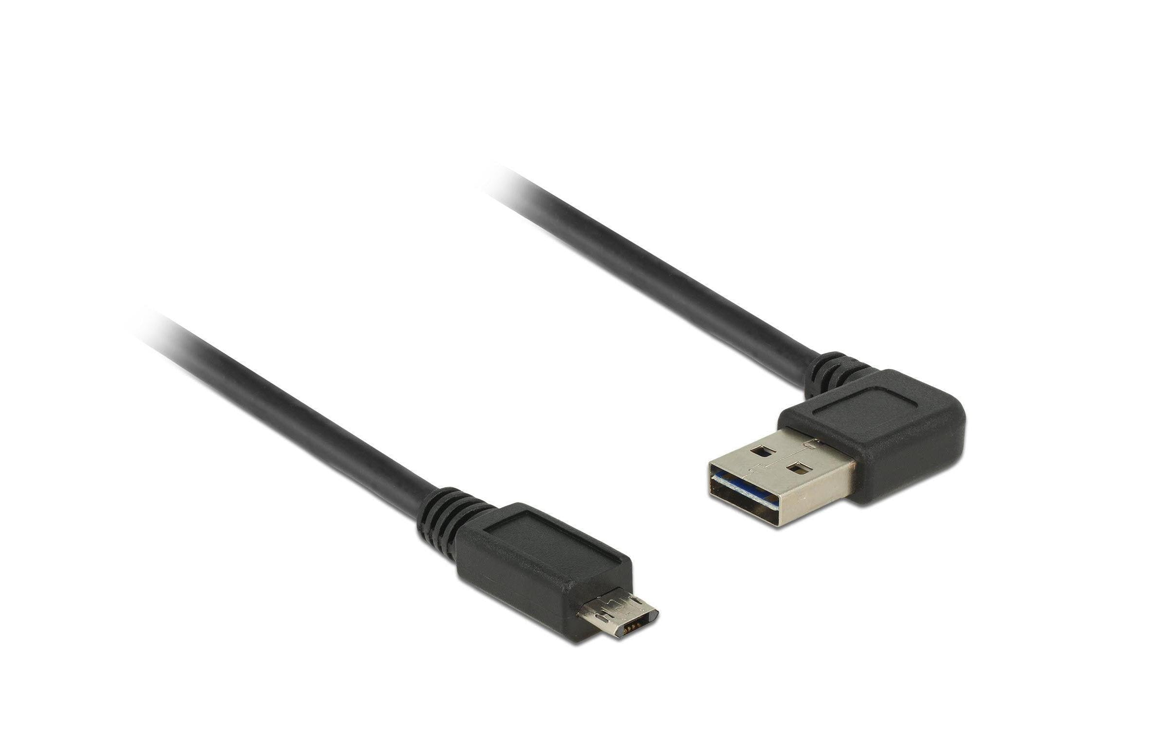 Delock USB 2.0-Kabel EASY-USB USB A - Micro-USB B 0.5 m