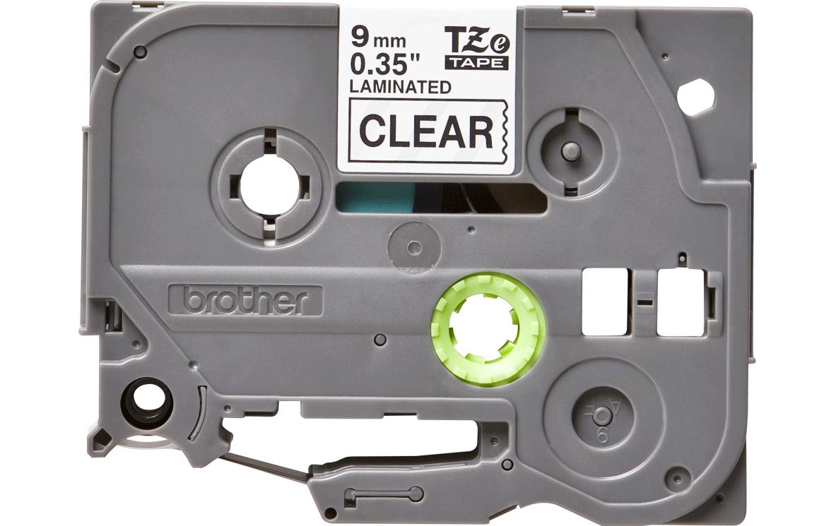 Brother Beschriftungsband TZe-121 Schwarz auf Transparent