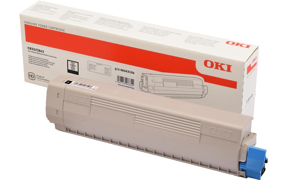 OKI Toner 46443104 Black