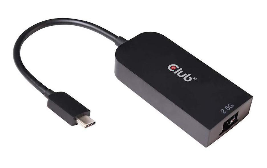 Club 3D Netzwerk-Adapter USB 3.2 Gen1 Type C auf RJ45 2.5Gbps