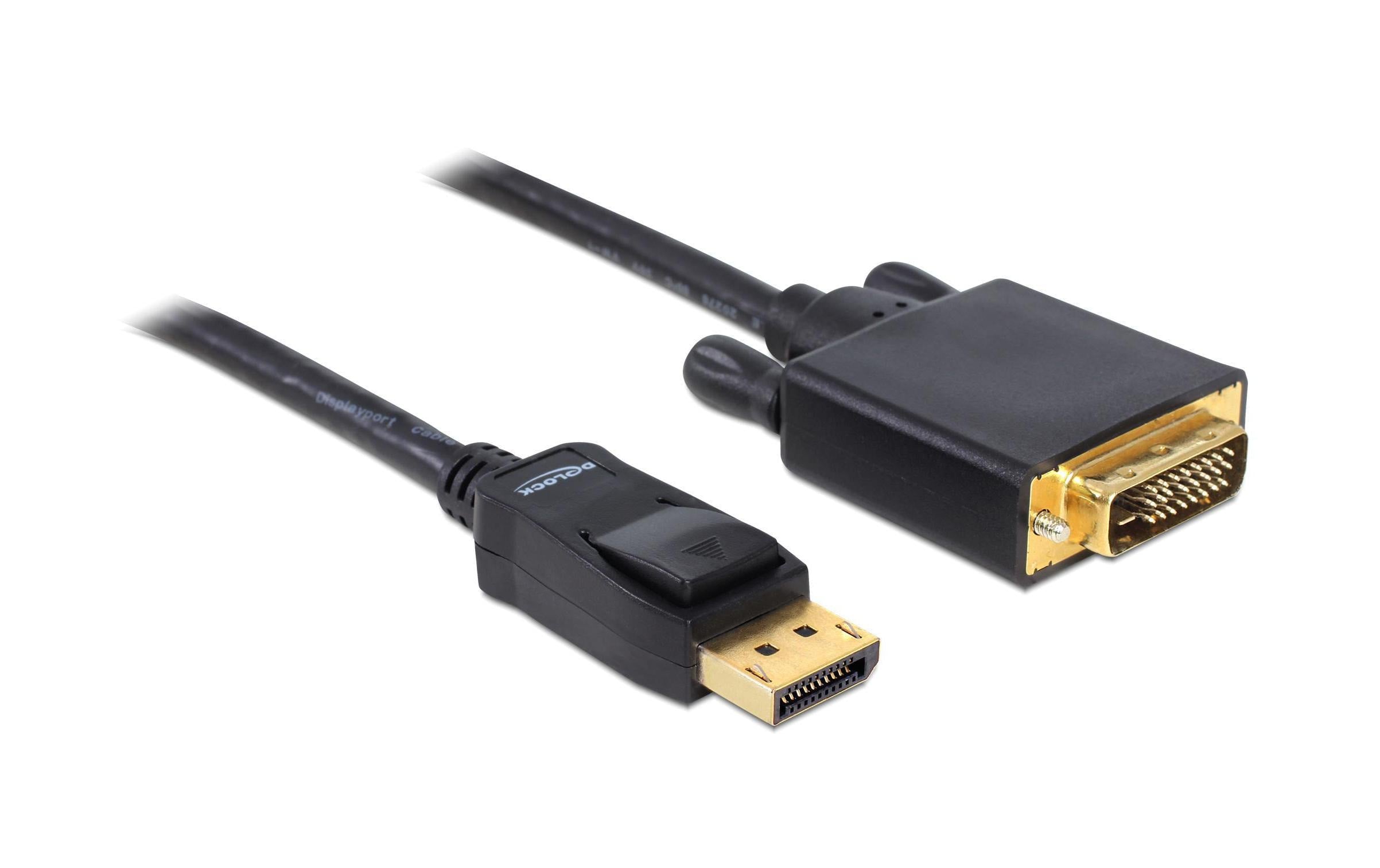 Delock Kabel DisplayPort - DVI-D, 1 m