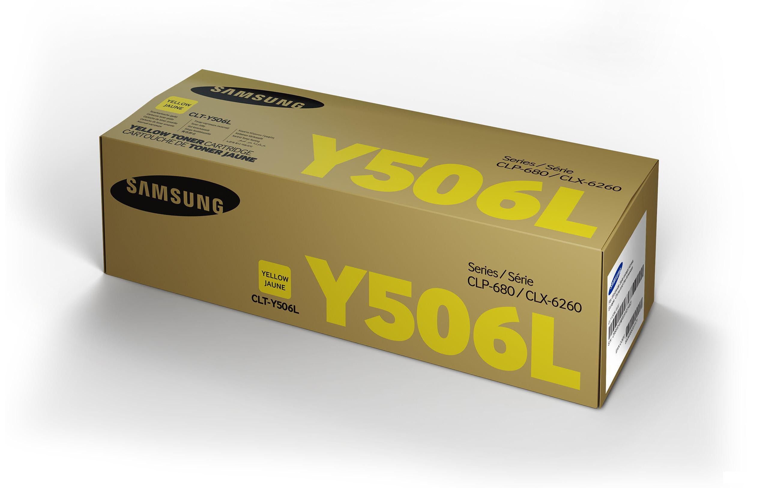 Samsung by HP Toner CLT-Y506L / SU515A Yellow