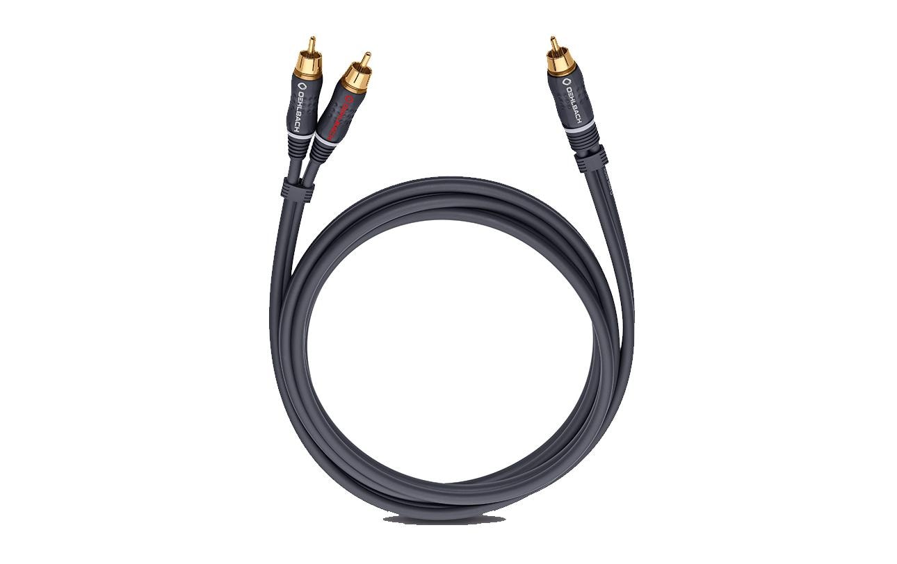 Oehlbach Audio-Kabel BOOOM Cinch - Cinch 2 m