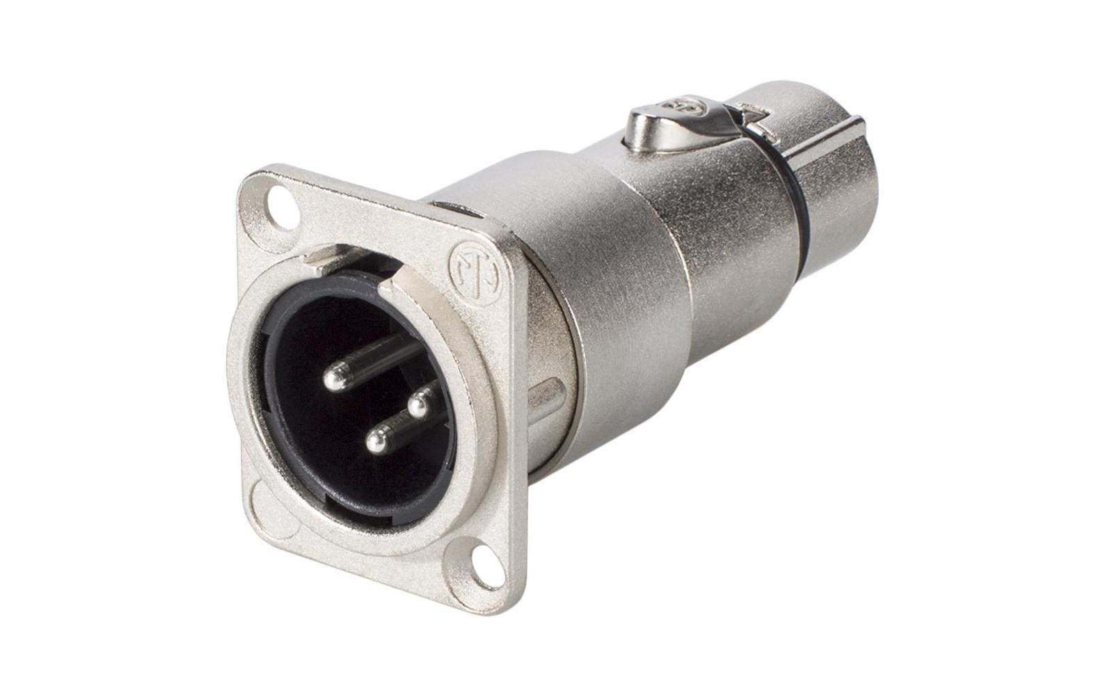 Neutrik Audio-Adapter NA3MDF XLR 3 Pole, male - XLR 3 Pole, female
