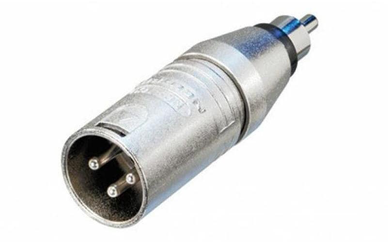 Neutrik Audio-Adapter NA2 MpxMM XLR 3 Pole, male - Cinch