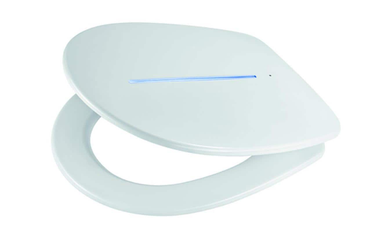 diaqua® Toilettensitz Sidney LED, Weiss