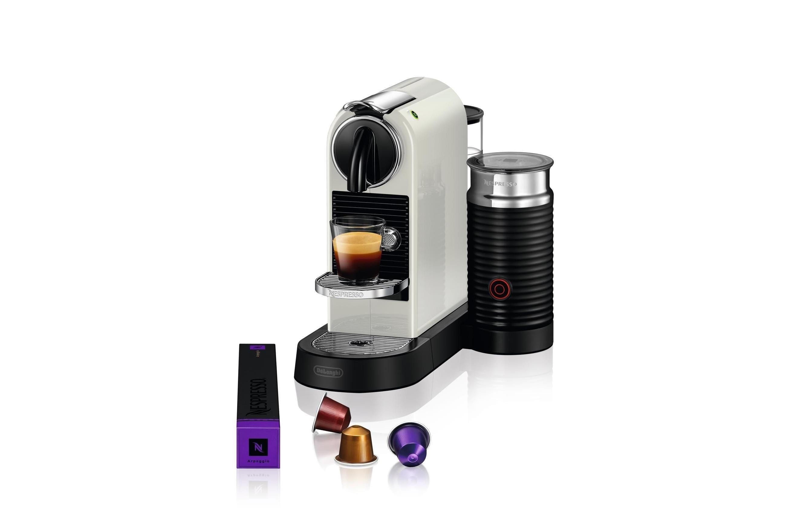 De'Longhi Kaffeemaschine Nespresso CitiZ & Milk EN267.WAE Weiss
