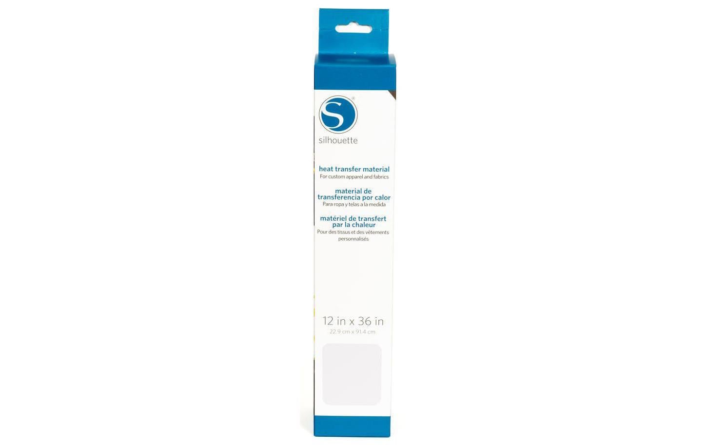 Silhouette Aufbügelfolie 30.5 cm x 90 cm Weiss, glatt